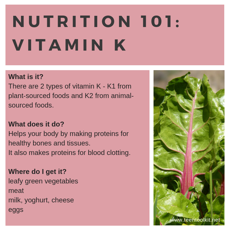 what vitamin k do